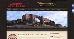 Desktop Screenshot of fundacioncastillodelaestrella.org